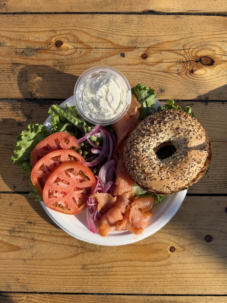 A plate of food
